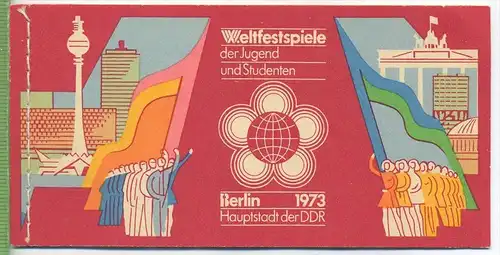 1973, Weltfestspiele, MH.- MiNr. 7 **   Zustand: I-II