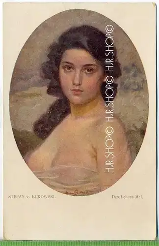 „Des Lebens Mai.“  um 1910 /1920   Künstler-Postkarte, ungebrauchte Karte