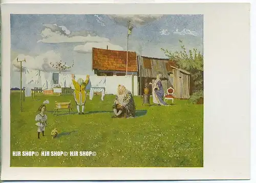 „ Der König im Exil, Eugen Kirchner“   um 1920/1930,  Ansichtskarte, Verlag von Seemann&Co., Leipzig ungebrauchte Karte