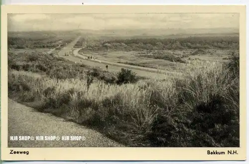 „Zeeweg“  um 1950/1960  ANSICHTSKARTE,  mit Frankatur, mit Stempel