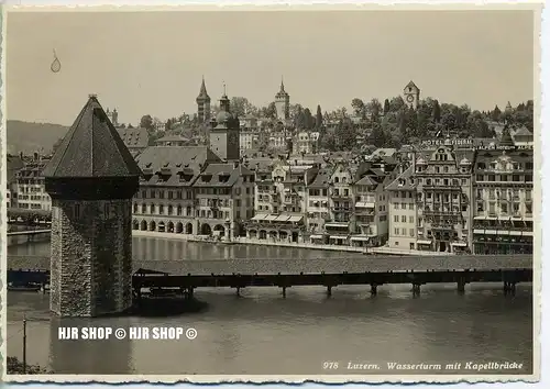 um 1920/1930 Ansichtskarte,  „Luzern“  ungebrauchte Karte