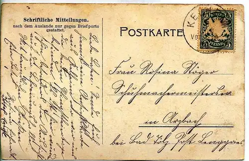 Postkarte, Kehlheim, Befreiungshalle
