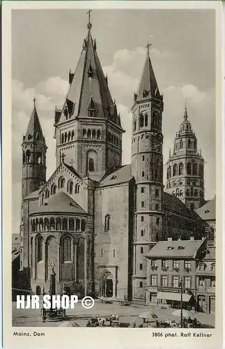 Postkarte, Mainz, Dom