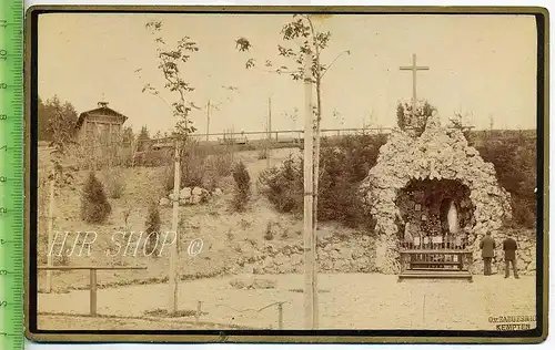 Kapelle, vor 1900, Gr. 11 x 17 cm Format, s/w., I-II,