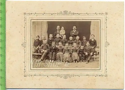 Kindergruppe, vor 1900 Gr. 12 x16 cm Format, s/w., I-II,