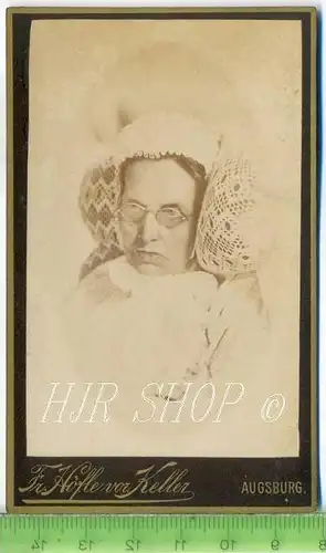 Fr. Höfle, Augsburg vor 1900 kl. Format, s/w., I-II