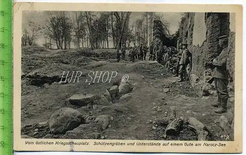 Feldpost nach Tangerhütte, vom östlichen Kriegsschauplatz, gel. 31.12.1916 / Feldpostexp.
