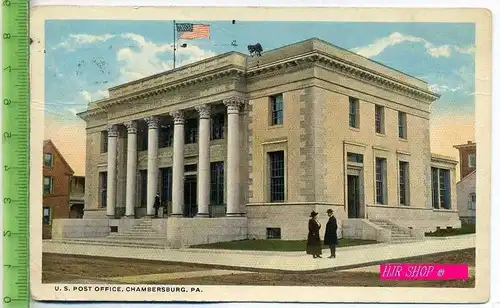 U.S. Post Office, Chambersburg, Pa Gel.  25.06.1917