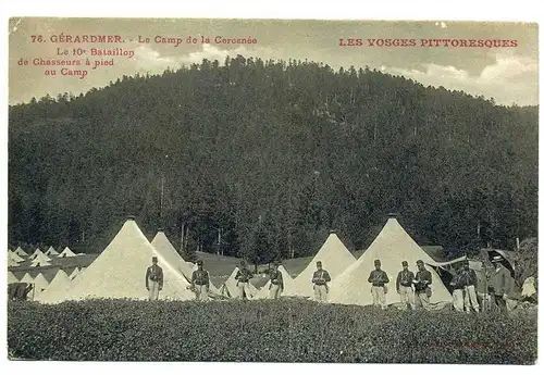 76. Gerardmer.-Le Camp de la Cercenee, 3.09.1906