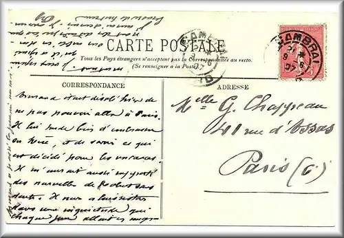 CAMBRAI 19 Abside de Notre-Dame, 1907