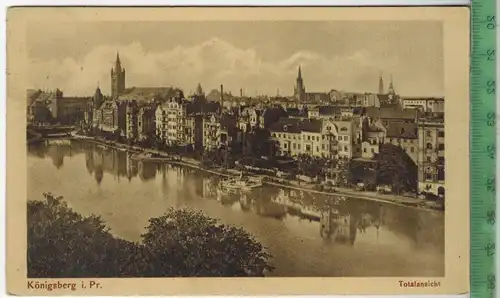 Königsberg, 1913Verlag: -------- Postkarte, mit Frankatur, Stempel ,KÖNIGSBERG 28.4.13   Maße: 14  x 9 cm