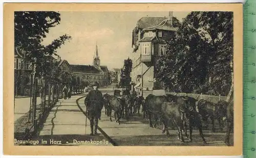 Braunlage im Harz, Damenkapelle, Verlag: ----------,   Postkarte, unbenutzte Karten, Maße:14 x 9  cm., Erhaltung:I-II,