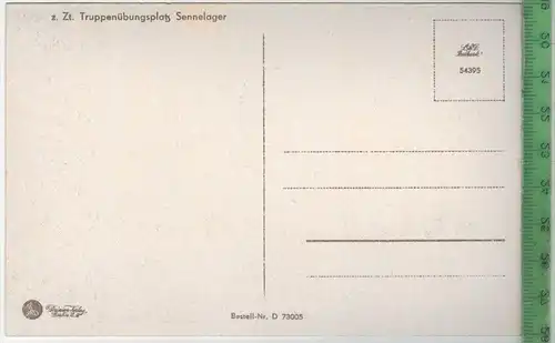 Truppenübungsplatz &ndash; Sennelager, Staumühle, 1900/1910Verlag: Driesen, Berlin,  POSTKARTEErhaltung: I-II, unbenutzt