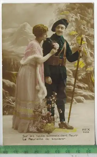 An der Heimatfront, 1917Verlag: A. Christensen, FELD- POSTKARTEohne Frankatur  ohne Stempel,   23.3.1917MIT BEFÖRDERUNGS