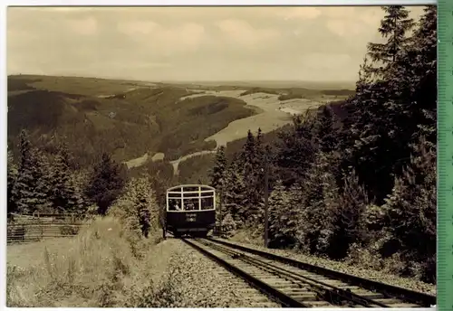 Oberweißbach, Bergbahn,  Verlag: Dick, Erlbach, Postkarte, Erhaltung: I-II, unbenutzt