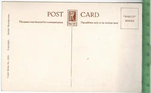 Comic Series Nr. 3010, Verlag: British Manufacture , POSTKARTE, Erhaltung: I-II, Karte wird in Klarsichthülle verschickt