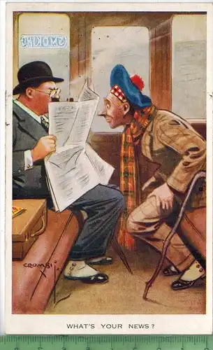 Canny Scot Nr. 1367, Verlag: Valentine`s ,  POSTKARTE, Erhaltung: I-II,  Karte wird in Klarsichthülle verschickt.