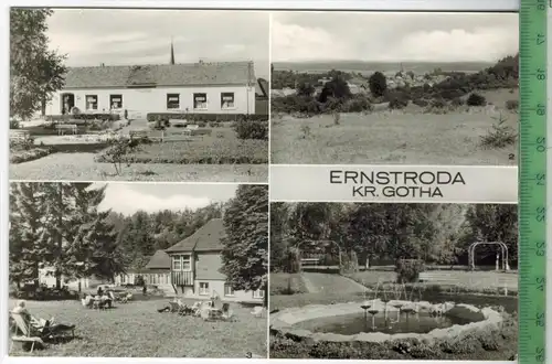 Ernstroda, Kr. Gotha um 1970/1980, Verlag: Bild und Heimat, Reichenbach, POSTKARTE, Erhaltung: I-II,  Karte