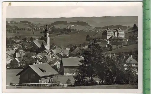 Scheidegg/Allgäu  um 1950/1960 Verlag: Schöning & Co., Lübeck,  POSTKARTE,  mit Frankatur, mit Stempel, SCHEIDEGG 21.7.5
