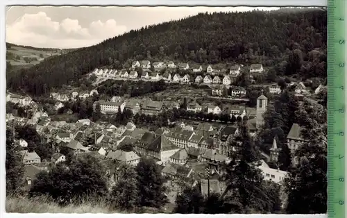 Triberg/Schwarzwald, 685 m um 1960/1970 Verlag: Dr. Hans Knöpfel, Heilbronn ,  POSTKARTE,  mit Frankatur, mit Stempel,