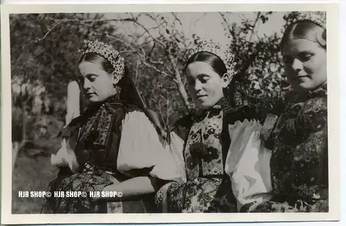 „ Trachten“   um 1950/1960,  Ansichtskarte,