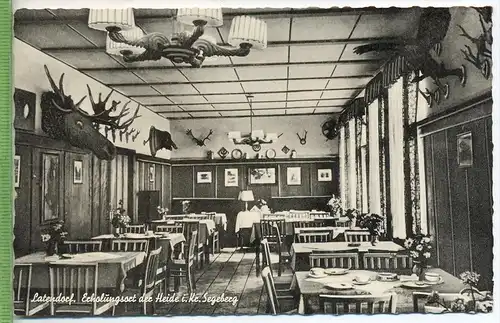 Latendorf,Lindemann`s Gast- und Pensionshaus 1950/1960, Verlag: Heinrich C.Otto,Kiel , POSTKARTE, Erhaltung: I-II