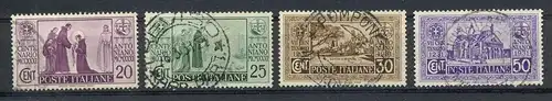 Italien,1931, MiNr.362,363,364,365,  gest. Zustand: I-II