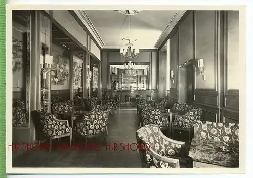Leipzig, HO Ring-Cafe, Mokka-Bar um 1950/1960,  Verlag: Blitz, Leipzig,  Postkarte, unbenutzte Karte ,  Erhaltung: I-II