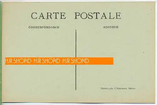 Reims-La Cathèdrale—Tète-grotesque,  Verlag:  ---, Postkarte, unbenutzte Karte