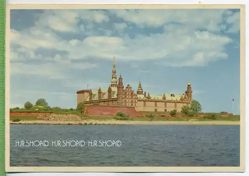 Helsingor, Kronborg Schloss, um 1950/1960, Verlag: ----,  Postkarte, ungebrauchte Karte