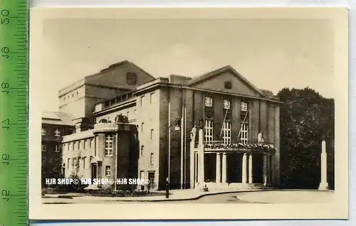 Stralsund, ca. 1920/1930,  Sammelfoto 9 x 6 cm,  Landestheater