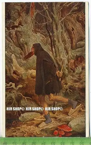 „Rübezahl, Riesengebirge, Moritz v. Schwind“ um 1920/1930 ungebrauchte Karte