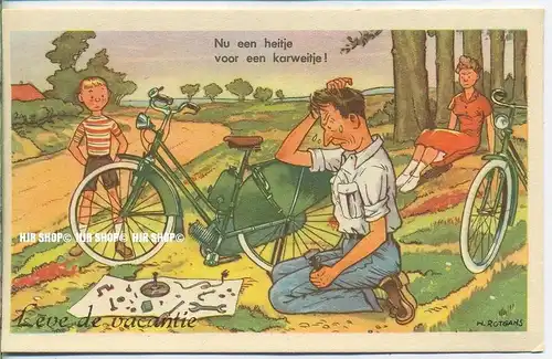 „Spaßkarte“   um 1950/1960,  Ansichtskarte, ungebrauchte Karte