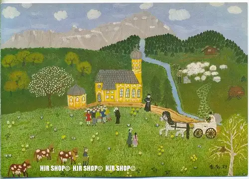 WIECHMANN – BILDKARTEN UTE HAMMOND, Hochzeit in Iffeldorf, Nr.5142