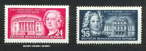 1953, Baumeister, MiNR. 382+383**, Satz 2 W