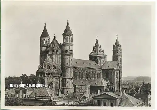 „Der Dom, von Südwesten “  um 1930/1940 Ansichtskarte,(Großformat)  ungebrauchte Karte