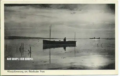 „Steinhuder Meer“  um 1930/1940 Ansichtskarte,  ungebrauchte Karte
