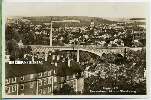 um 1930/1940  Antsichtskarte,  „Streitsberg“  mit Frankatur, Stempel