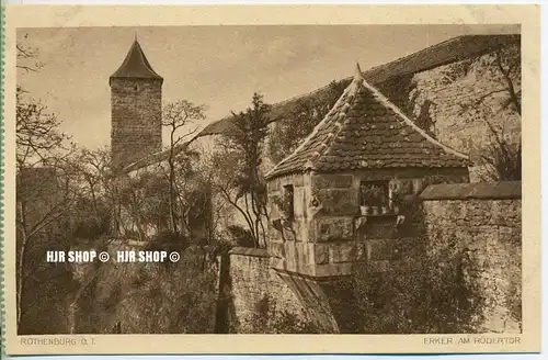 um 1920/1930 Ansichtskarte  „Erker am Röder- Tor“ , ungebrauchte Karte