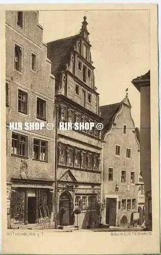 um 1920/1930 Ansichtskarte  „Baumeisterhaus“ , ungebrauchte Karte