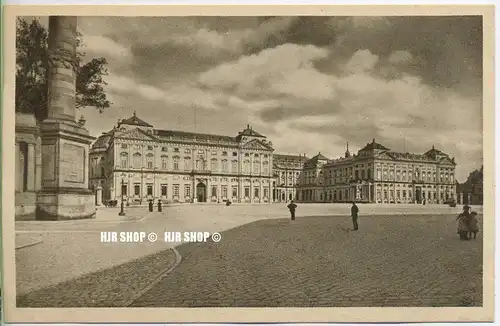um 1920/1930 Ansichtskarte  „Residenz“ , ungebrauchte Karte