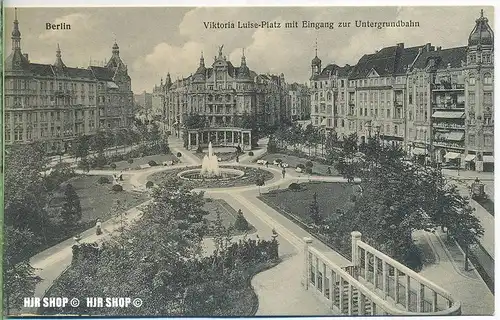 um 1920/1930 Ansichtskarte  „Viktoria Luise-Platz“ , ungebrauchte Karte