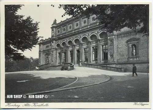 um 1920/1930 Ansichtskarte  „ Alte Kunsthalle“ , ungebrauchte Karte