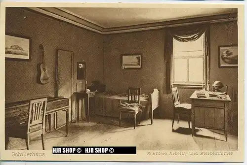 um 1920/1930 Ansichtskarte  „ Schillerhaus“ , ungebrauchte Karte