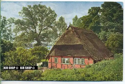 um 1910/1920 Ansichtskarte, FELDPOST „ Haus am See“ mit Stempel