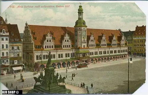 um 1910/1920 Ansichtskarte " Altes Rathaus ", ungebrauchte Karte