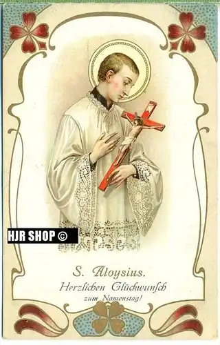 um 1910/1920 Ansichtskarte "S. Aloysius"