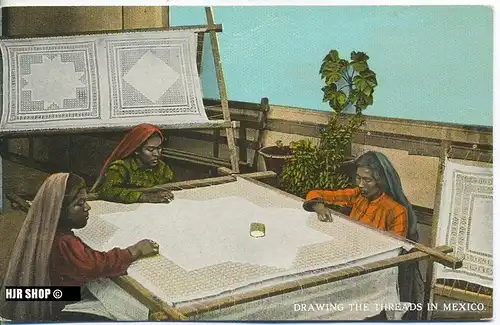 um 1920/1930 Ansichtskarte "Stickerin"