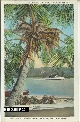 um 1920/1930 Ansichtskarte "Rep. De Panama"