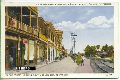 um 1920/1930 Ansichtskarte "Rep. Of Panama"